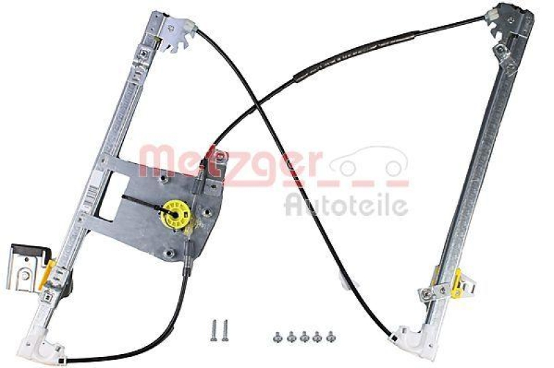 METZGER 2160556 Fensterheber Ohne Motor für PEUGEOT vorne rechts