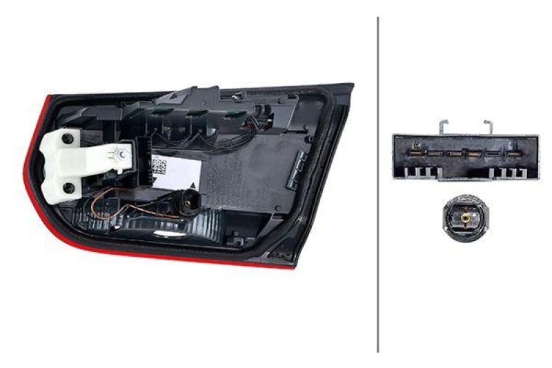 HELLA 2SK 012 148-311 Heckleuchte links Hybrid BMW