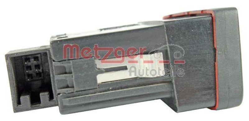 METZGER 0916288 Warnblinkschalter für AUDI