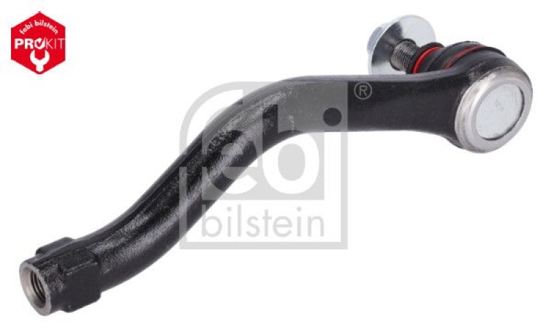 FEBI BILSTEIN 42241 Spurstangenendstück mit Kronenmutter, Splint und Schmiernippel für HONDA