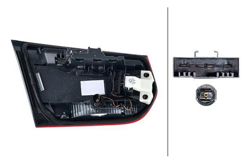 HELLA 2SK 012 148-421 Heckleuchte rechts Hybrid BMW