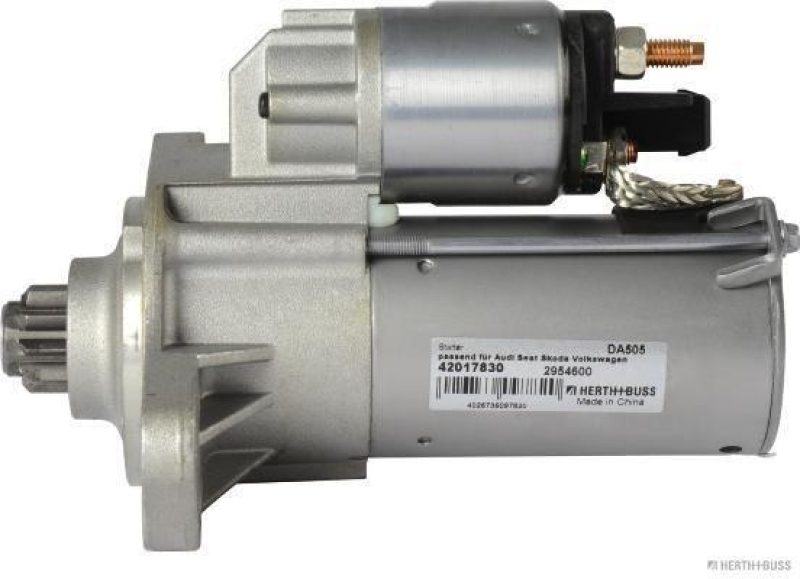 HERTH+BUSS 42017830 Starter 12 V, 1,1 kW