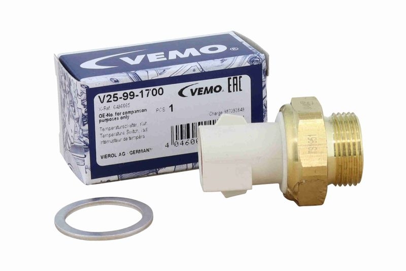 VEMO V25-99-1700 Temperaturschalter, Kühlerlüfter 95-88°/M22x1,5 2-Polig für FORD