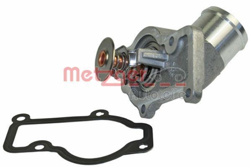 METZGER 4006201 Thermostat Kühlmittel, Mit Gehäuse für PORSCHE/ÖFFNUNGSTEMP. [°C]83