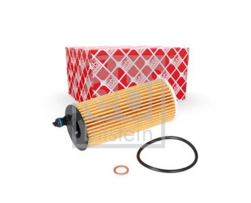 FEBI BILSTEIN 108280 Ölfilter mit Dichtringen für BMW