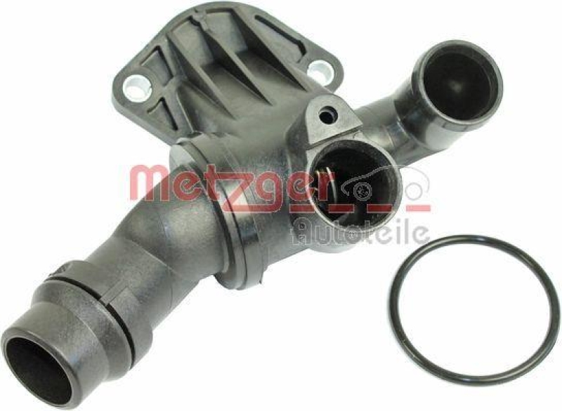 METZGER 4006216 Thermostat Kühlmittel, Mit Gehäuse für AUDI/SEAT/SKODA/VW/ÖFFNUNGSTEMP. [°C]87