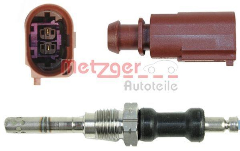 METZGER 0894713 Sensor, Abgastemperatur für VW / GESCHLOSSENE SENSORBAUART