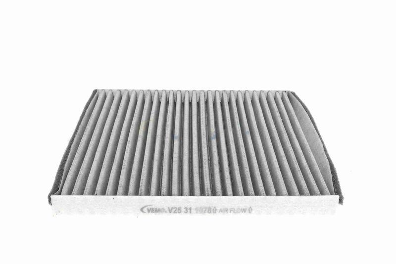 VEMO V25-31-1078 Filter, Innenraumluft 262x160x30 mm, Textilrahmen für FORD