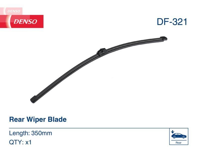 DENSO DF-321 Wischer Flat Blade Heckscheibe AUDI A3 Sportback (8VA, 8VF) 2.0 (12-20)