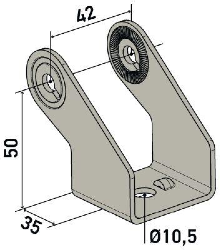 HELLA 9XD 990 298-031 Halter ASW