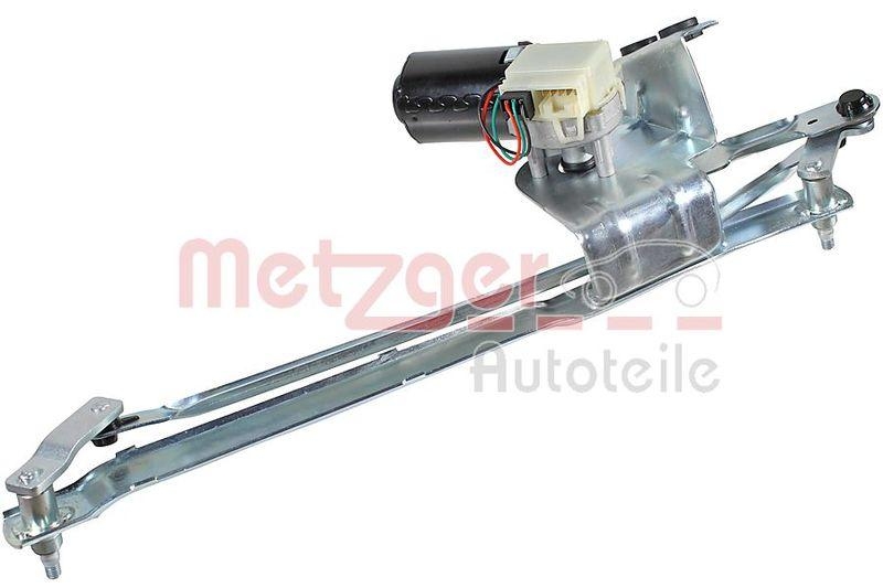 METZGER 2191090 Wischergestänge Mit Motor für FIAT vorne