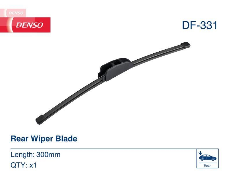 DENSO DF-331 Wischer Flat Blade Heckscheibe KIA NIRO I (DE) 1.6 (16-22)