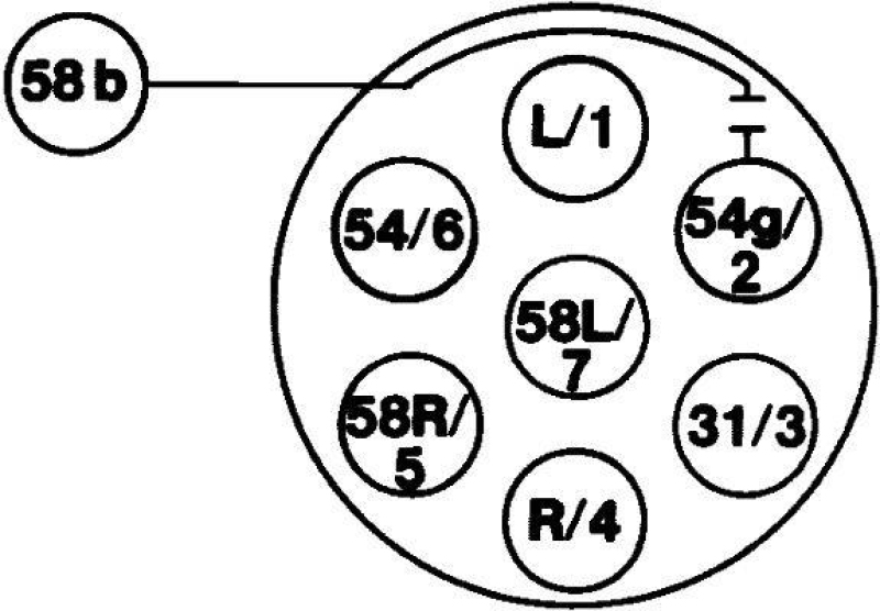 HELLA 8JB 001 943-011 Steckdose