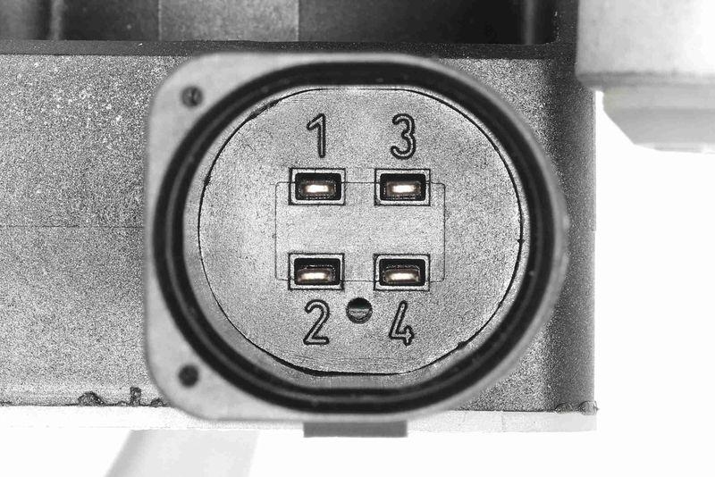 VEMO V10-72-0213 Sensor, Leuchtweitenregulierung 4-Polig / Vorderachse für VAG