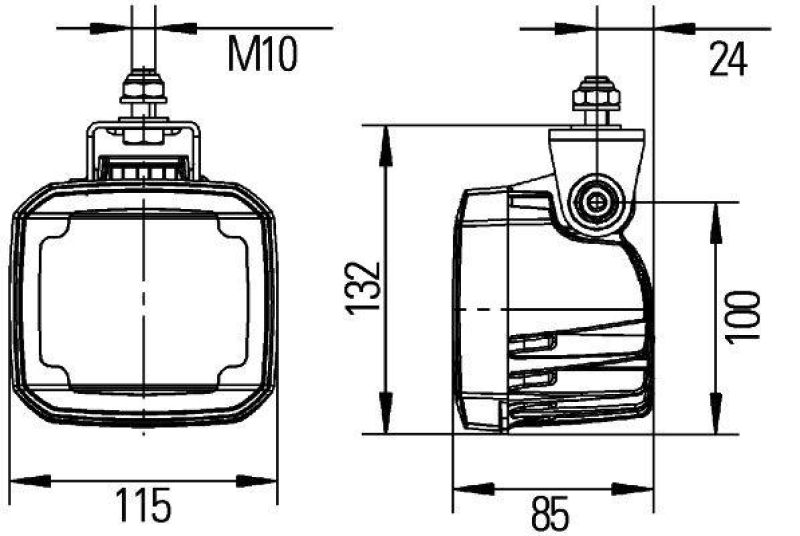 HELLA 1GA 995 506-041 AScheinwerfer Ultra Beam LED