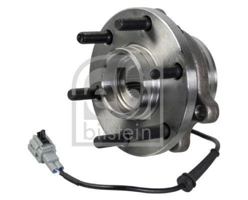 FEBI BILSTEIN 172780 Radlagersatz mit Radnabe und ABS-Sensor für NISSAN