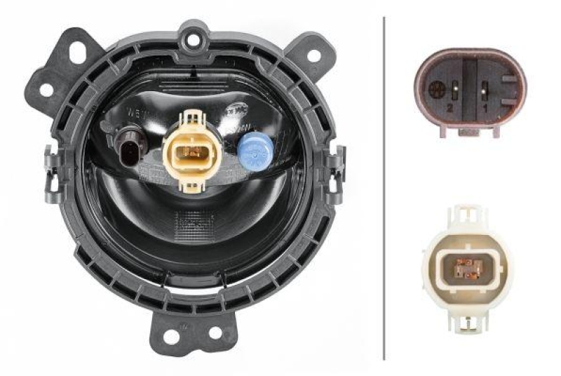 HELLA 2PT 011 748-161 Tagfahrl. rechts Halogen MINI