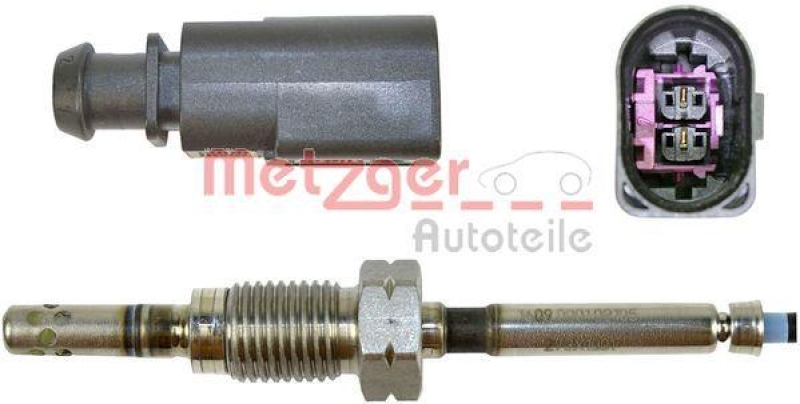 METZGER 0894078 Sensor, Abgastemperatur für VW