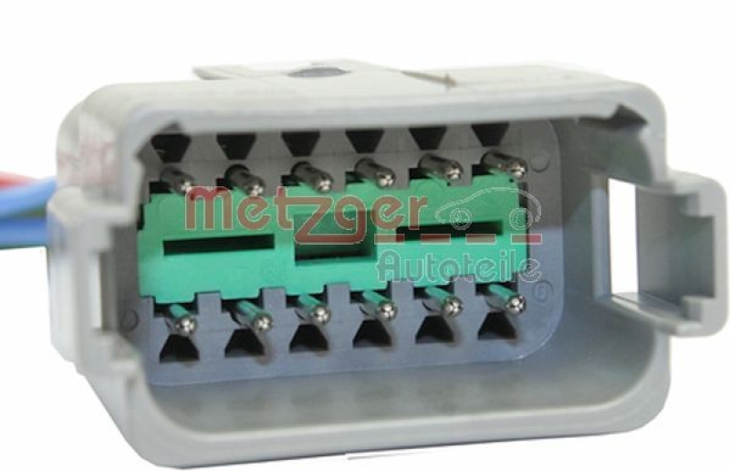 METZGER 2324046 Reparatursatz Kabelbaum, Deutsch Dt für STECKER 12 POLIG