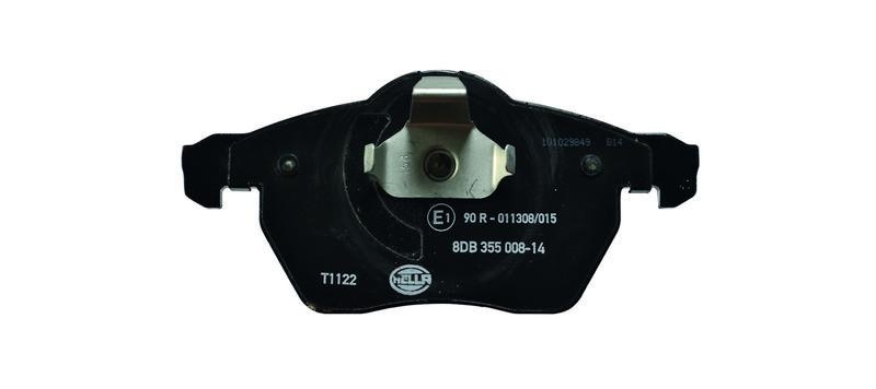 HELLA 8DB 355 008-141 Bremsbelagsatz, Scheibenbremsbelag für SAAB/OPEL