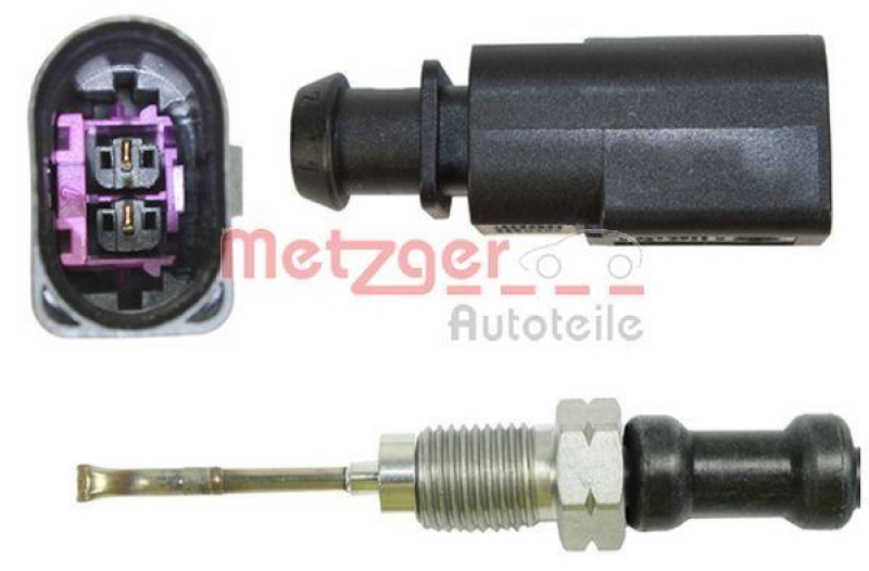 METZGER 0894766 Sensor, Abgastemperatur für VW / GESCHLOSSENE SENSORBAUART