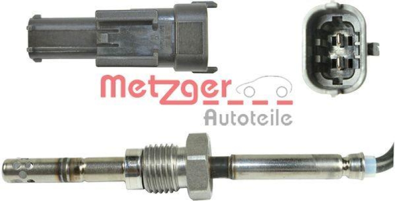 METZGER 0894108 Sensor, Abgastemperatur für ALFA