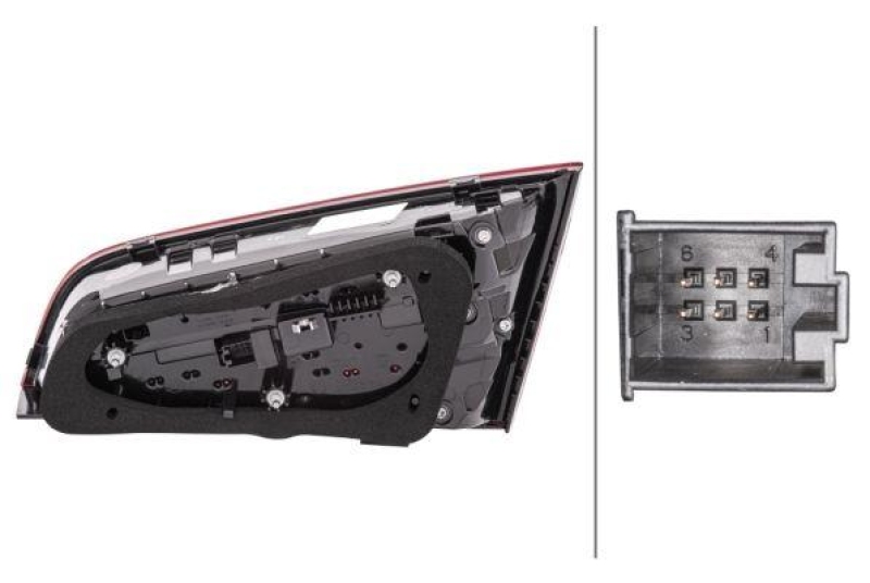 HELLA 2SV 012 837-091 Heckleuchte links LED AUDI