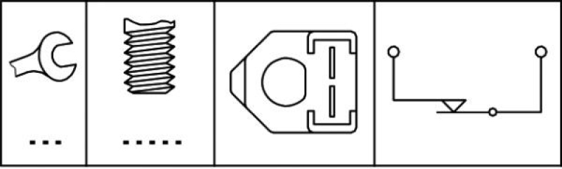 HELLA 6DF 003 263-081 Bremslichtschalter