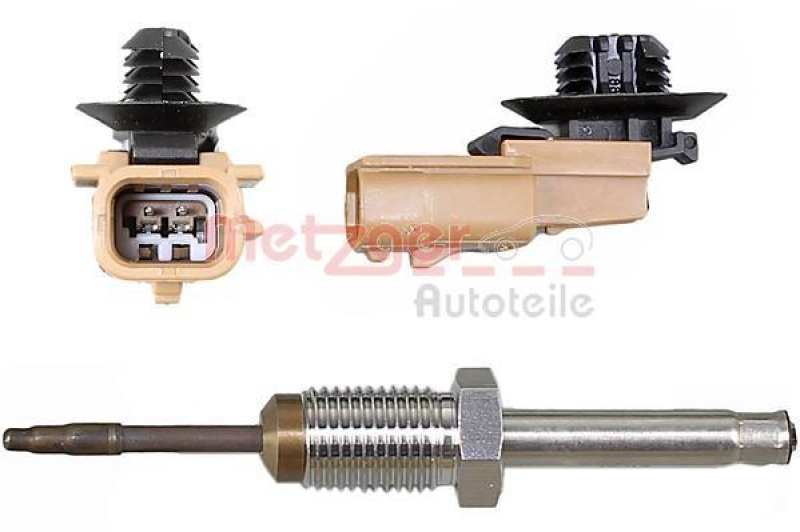 METZGER 0894814 Sensor, Abgastemperatur für DACIA/INFINITI/NISSAN/MB/RENAULT