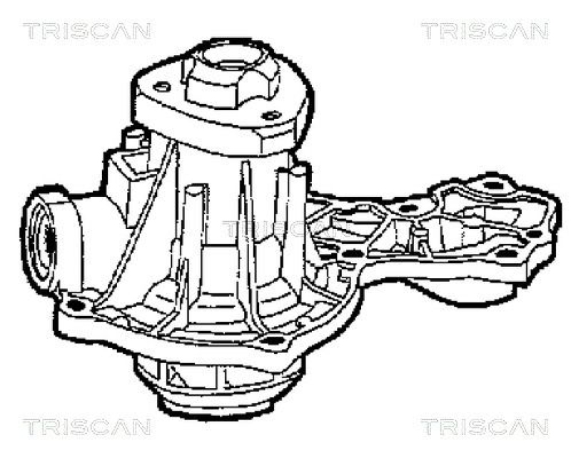 TRISCAN 8600 29005 Wasserpumpe für Audi A4 1.6, 1.8 4 Cyl.