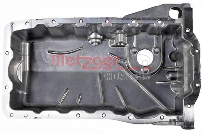 METZGER 7990115 Ölwanne für AUDI/SEAT/SKODA/VW MIT ÖLABLASSSCHRAUBE