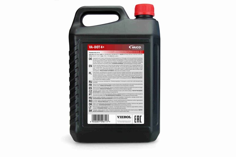 VAICO V60-0237 Bremsflüssigkeit Va-Dot 4 + 5 L