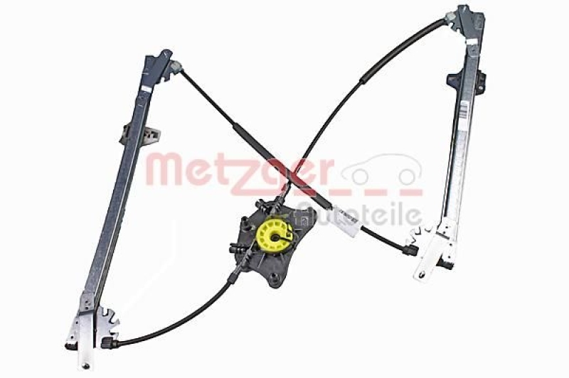 METZGER 2160644 Fensterheber Ohne Motor für SKODA vorne rechts