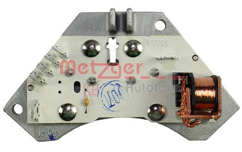 METZGER 0917025 Steuergerät, Heizung/Lüftung für CITROEN/PEUGEOT