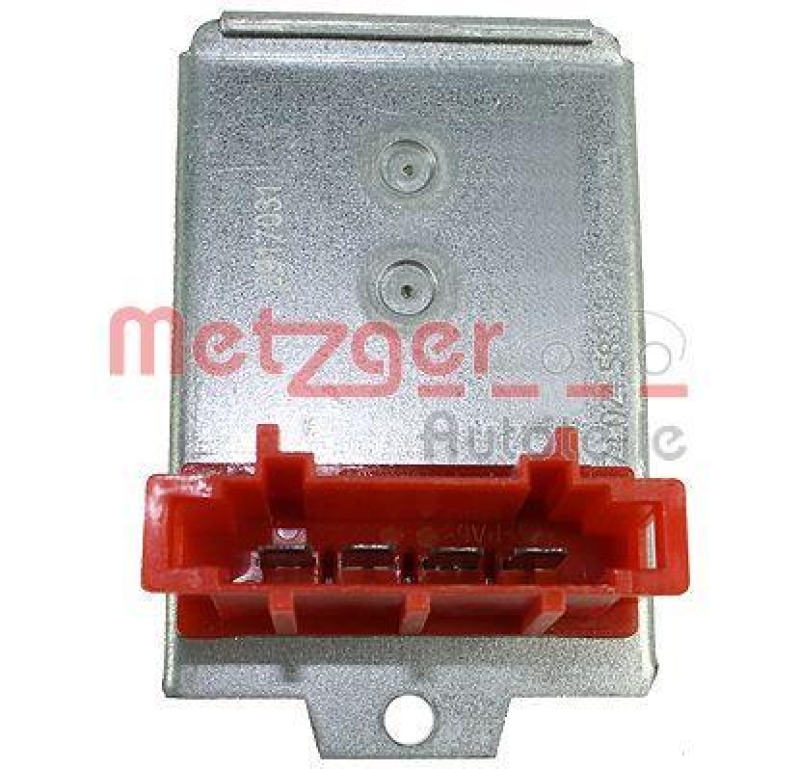 METZGER 0917031 Widerstand, Innenraumgebläse für SKODA/VW