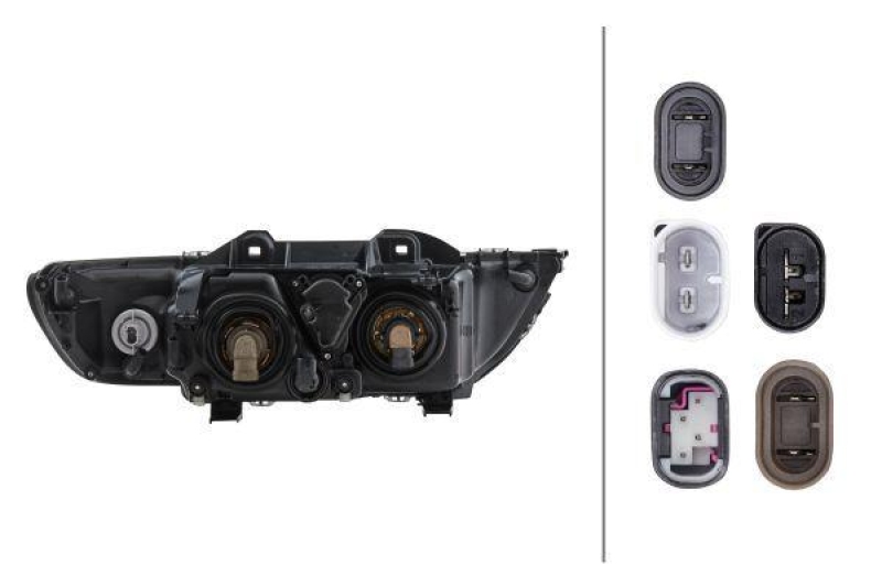 HELLA 1EL 008 053-581 Heckscheinwerfer rechts Halogen BMW