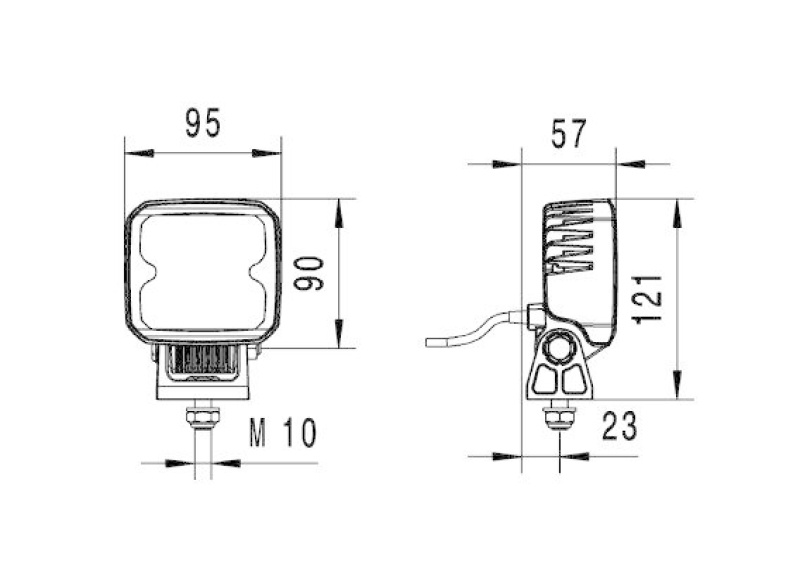 HELLA 1GA 996 284-051 AScheinwerfer RokLUME 155 TP LED