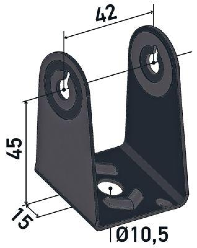 HELLA 8HG 992 377-042 Halter ASW