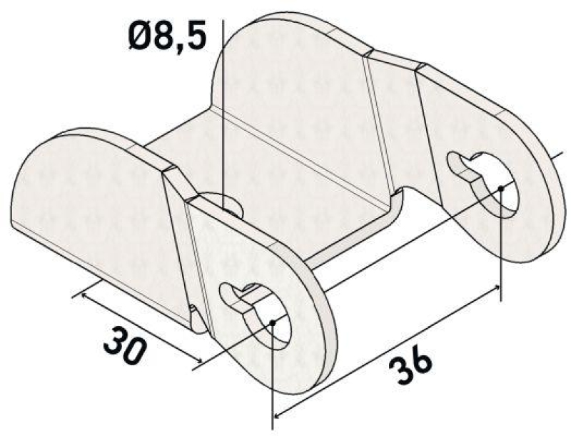 HELLA 8HG 994 412-372 Halter ASW