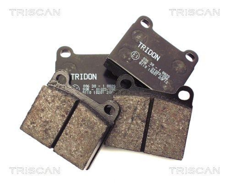 TRISCAN 8110 10201 Bremsbelag Vorne / Hinten für Opel, Saab, Volvo