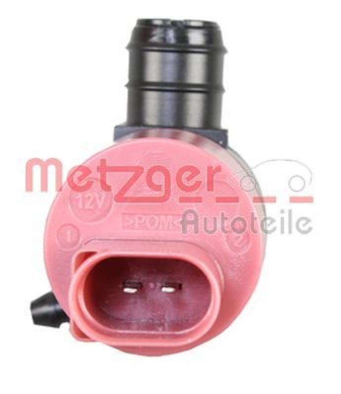 METZGER 2220105 Waschwasserpumpe, Scheibenreinigung für TOYOTA vorne