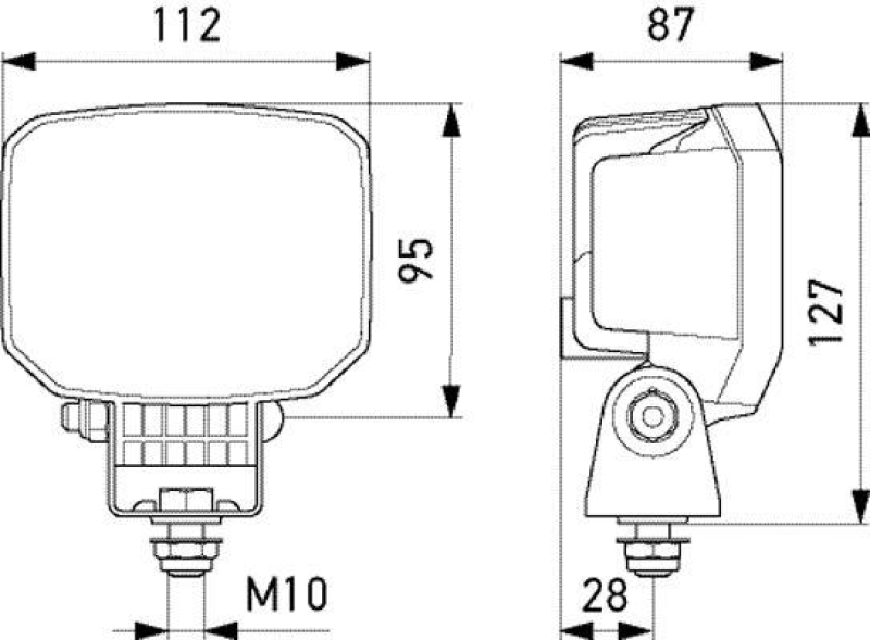 HELLA 1GA 996 588-001 AScheinwerfer Power Beam S LED