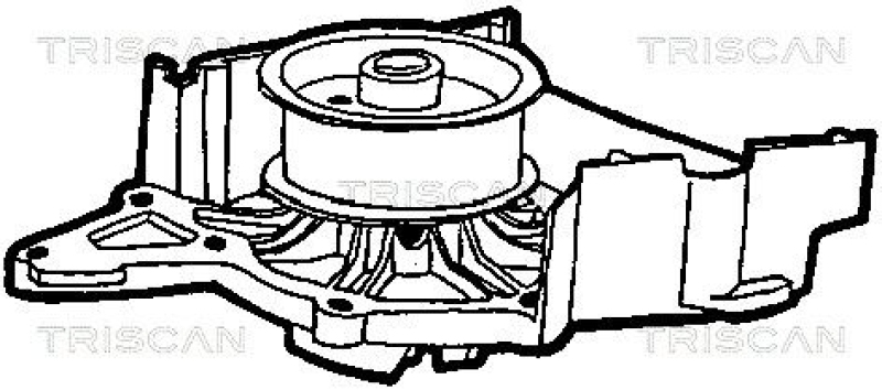 TRISCAN 8600 29961 Wasserpumpe für Audi 80, 100 2.6 V6, 2.8 V