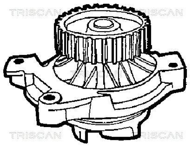 TRISCAN 8600 29962 Wasserpumpe für Audi 100 5 Cyl. Diesel