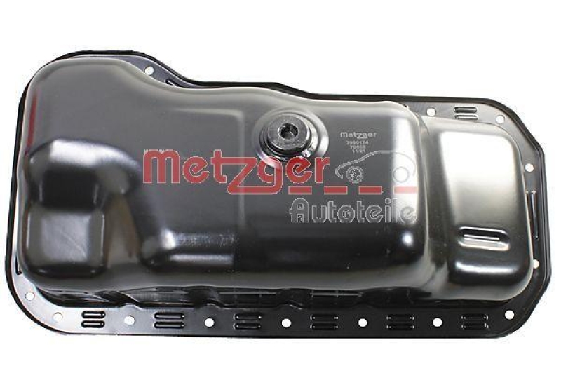 METZGER 7990174 Ölwanne für FIAT/LANCIA MIT ÖLABLASSSCHRAUBE