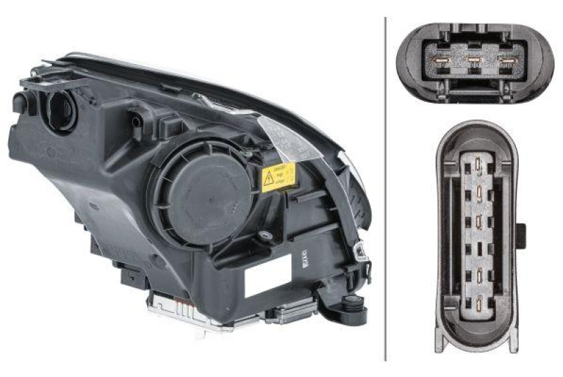 HELLA 1ZL 263 037-311 Heckscheinwerfer links Bi-Xenon MB