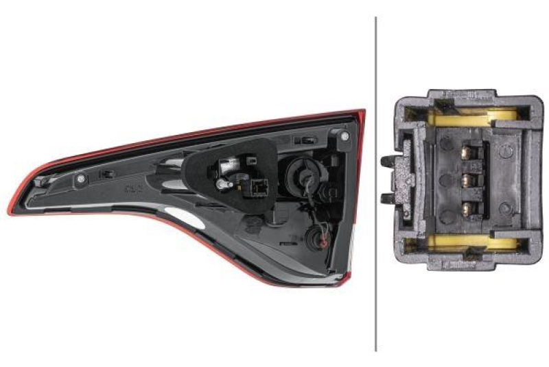 HELLA 2TZ 012 312-111 Heckleuchte links Hybrid RENAULT