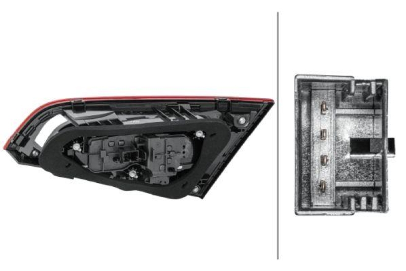 HELLA 2TZ 012 839-051 Heckleuchte links Hybrid AUDI