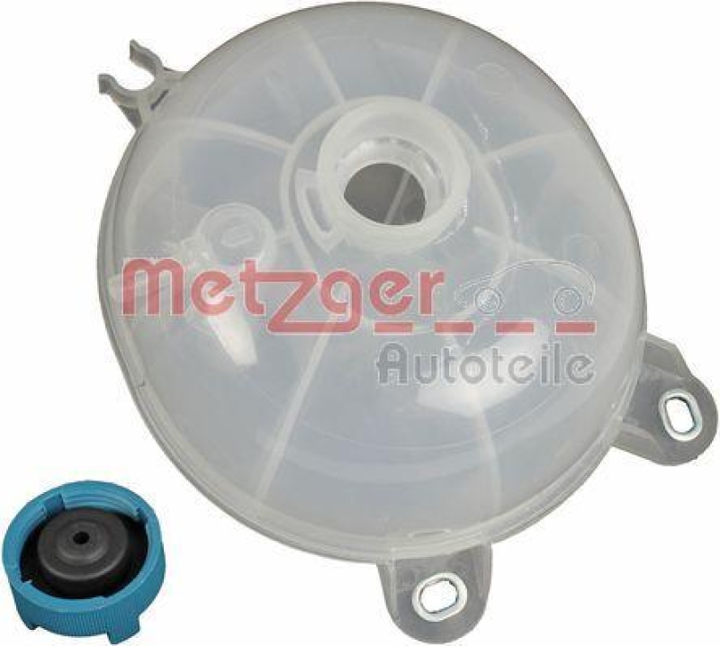 METZGER 2140173 Ausgleichsbehälter, Kühlmittel für FIAT MIT DECKEL, OHNE SENSOR