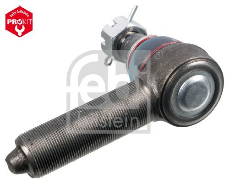 FEBI BILSTEIN 11115 Spur- / Lenkstangenendstück mit Kronenmutter und Splint für Volvo